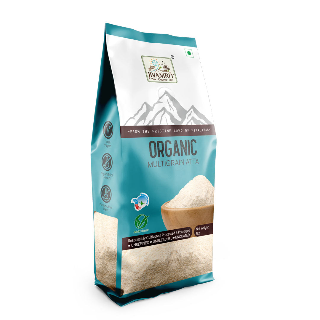 Organic Multigrain Flour 1 Kg - Organic Healthy Flour