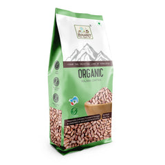 Organic Rajma Chitra 500g - 100% Vegan, Unpolished, Gluten Free and No Pesticides