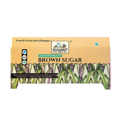 Organic Brown Sugar Sachets/Pouch 125 Gram (5 Gram X 25 Nos)
