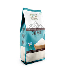 Organic Wheat Suji 500g - 100% Vegan, Unpolished, Gluten Free And No Pesticides