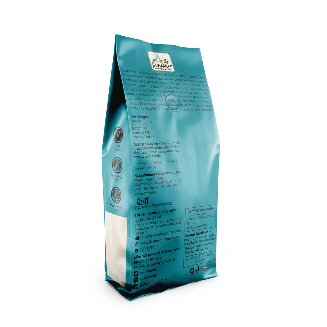 Organic Rice Rawa 500g - 100% Vegan, Unpolished, Gluten Free And No Pesticides