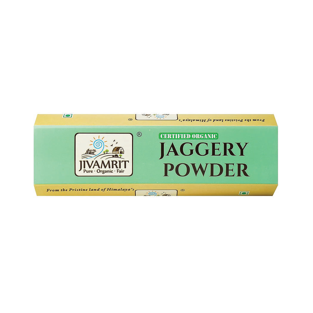 Organic Jaggery Powder Sachet/ Pouch 125 Gram (5 Gram X 25 Nos)