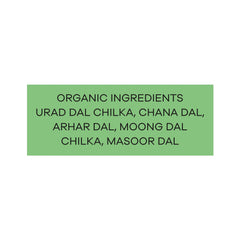Organic Mix Dal 500 Gram - 100% Vegan, Unpolished, Gluten Free and No Pesticides