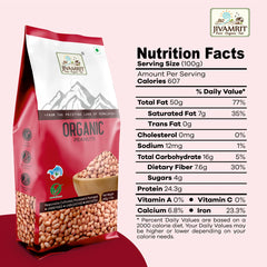 Organic Raw Peanuts 500 Gram - 100% Vegan, Unpolished, Gluten Free and No Pesticides