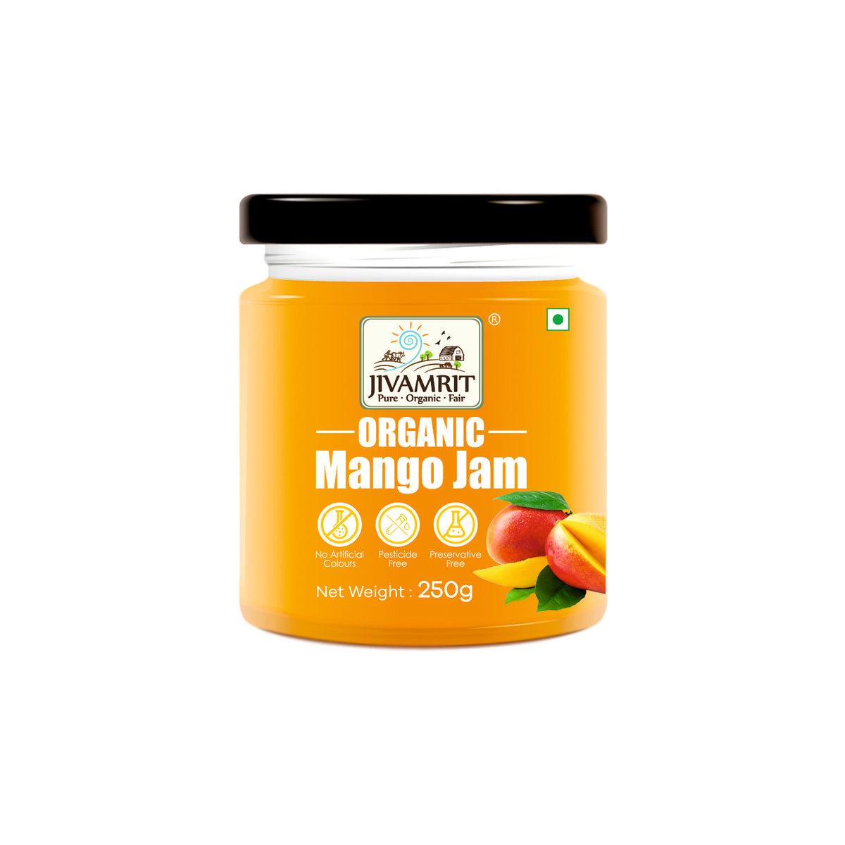 Organic Mango Jam 250g - Organic Healthy Jam